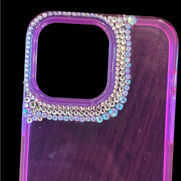 custom jeweled case for iphone pro max 14 - Picture 4 of 8